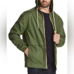 Weatherproof Vintage Men's Rope Windslicker Jacket Bronze Green